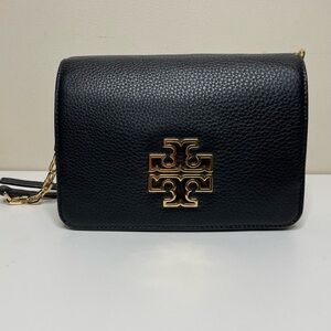 Tory Burch Britten Combo Crossbody Bag in Black